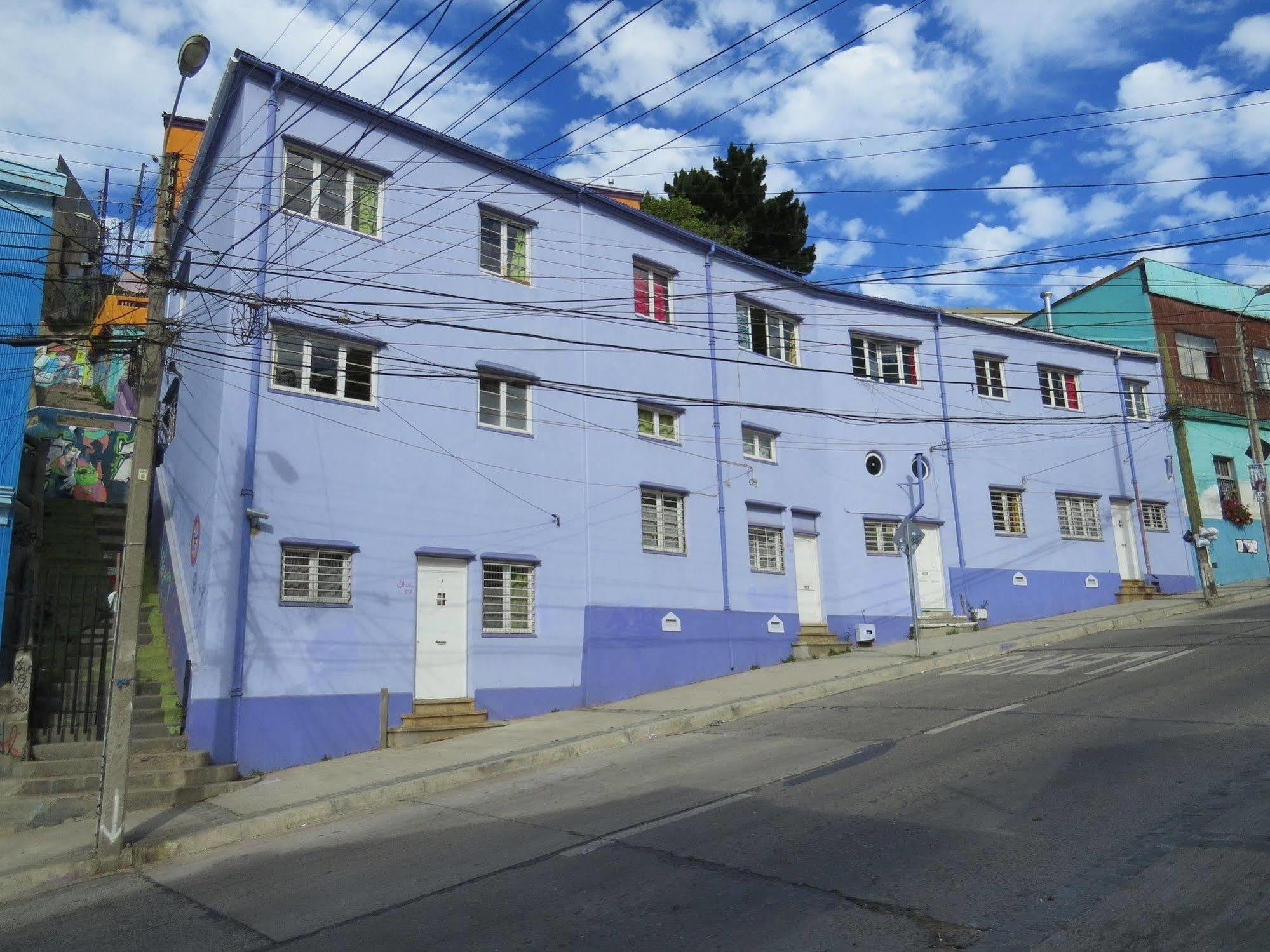 Hostal Casa Verde Limon Valparaíso Dış mekan fotoğraf